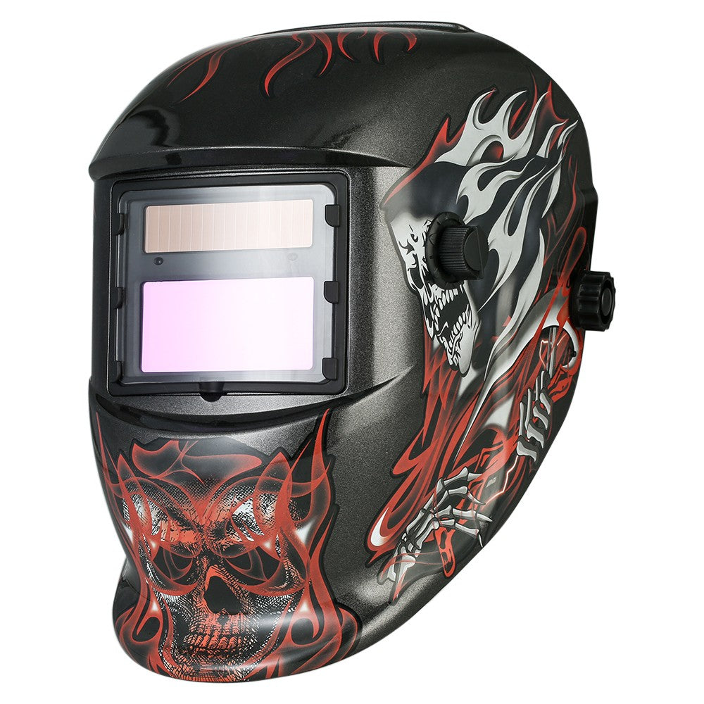 Welding Helmet Solar Power Auto Darkening Welding Helmet Tig Mig With Welder Supplies