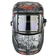 Load image into Gallery viewer, Welding Helmet Solar Power Auto Darkening Welding Helmet TIG MIG with Adjustable Head Band