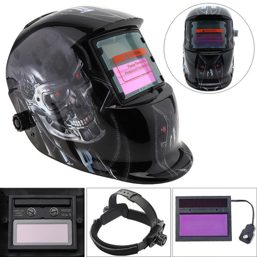 Solar Automatic Welding Helmet Welding Mask Automatic Welding Shield MIG TIG ARC Welding Shield (Terminator)